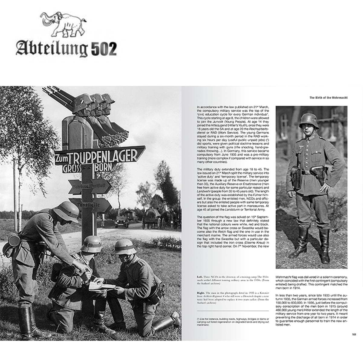 Abteilung502 Deutsche Uniformen (1919-1945) Vol 1 - Spanish [Sale ends when item is out of stock] | 8435568307582