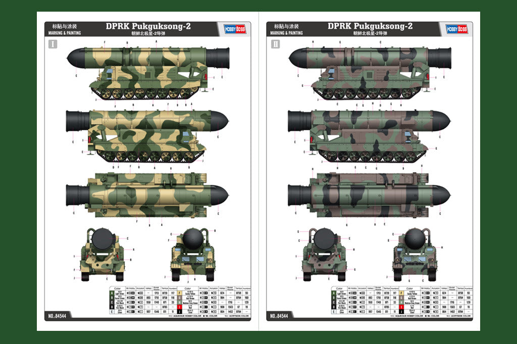 Hobby Boss 1/35 DPRK Pukguksong-2 | 6939319245441