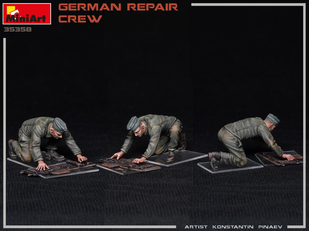 Miniart 1/35 German Repair Crew | 5905090346135