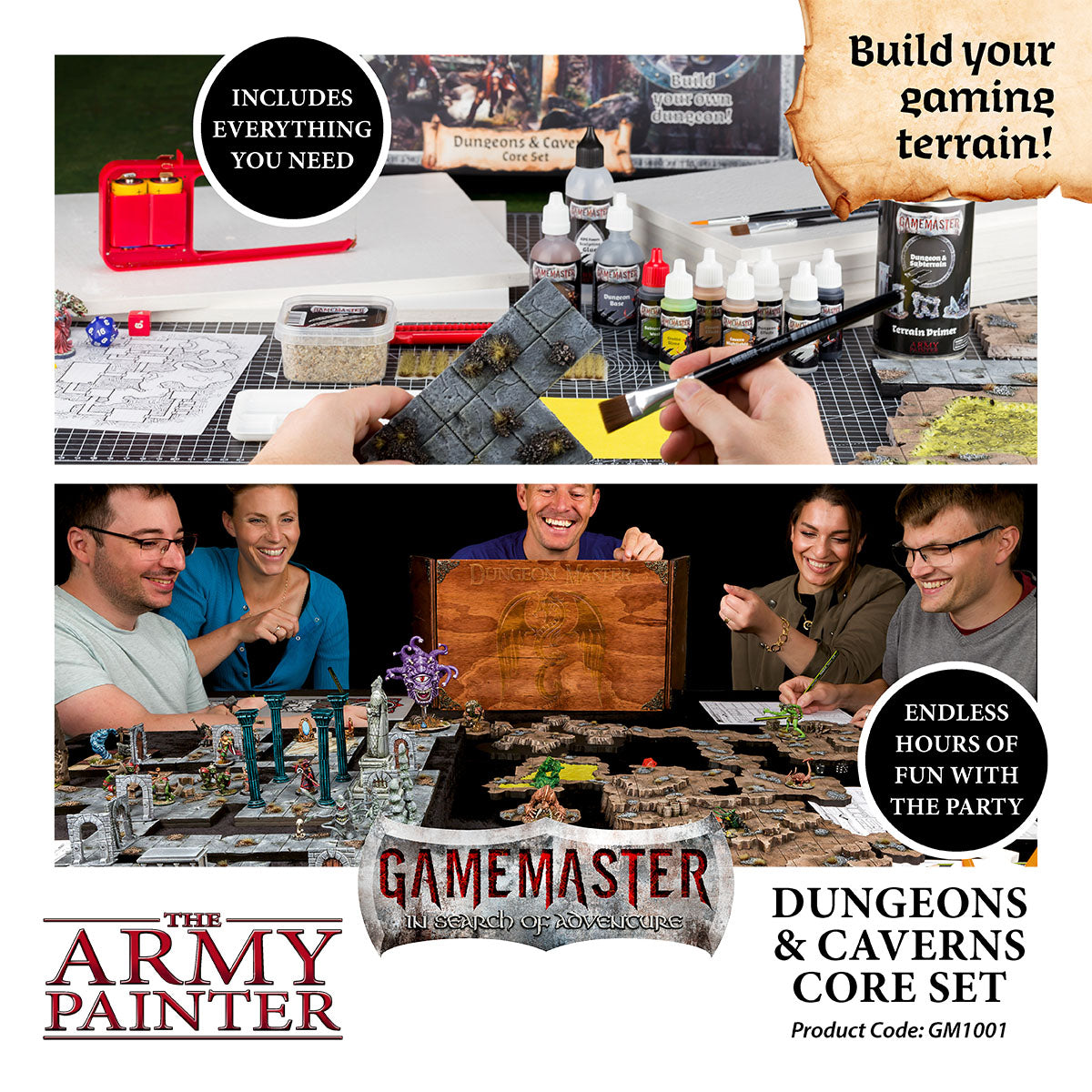 GAMEMASTER Dungeons & Caverns Core Set, GM1001 | 5713799100190