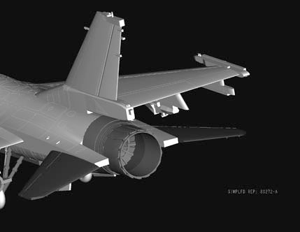 Hobby Boss 1/72 F-16A Fighting Falcon | 6939319202727
