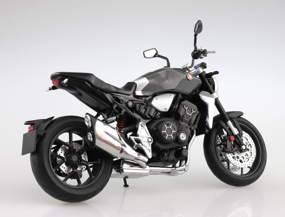 Aoshima 1/12 Honda CB1000R Sword Silver Diecast Motorcycle | 4905083108178