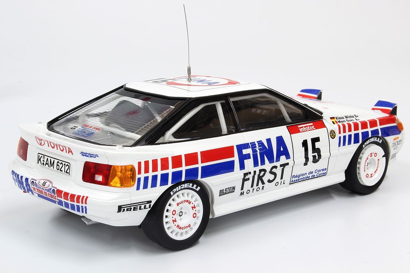 Platz 1/24 Toyota Celica GT-Four ST165 '91 Tour de Corse | 4545782063790