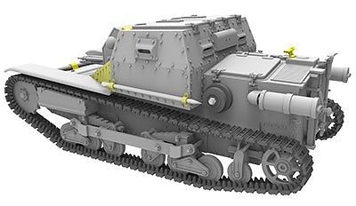 Bronco Models 1/35 Hungarian 35M Ansaldo Carro Veloce L3/35 Italian Tankette (2 in 1) w/ Twin 34/37M Gebauer MG | 6970162330625