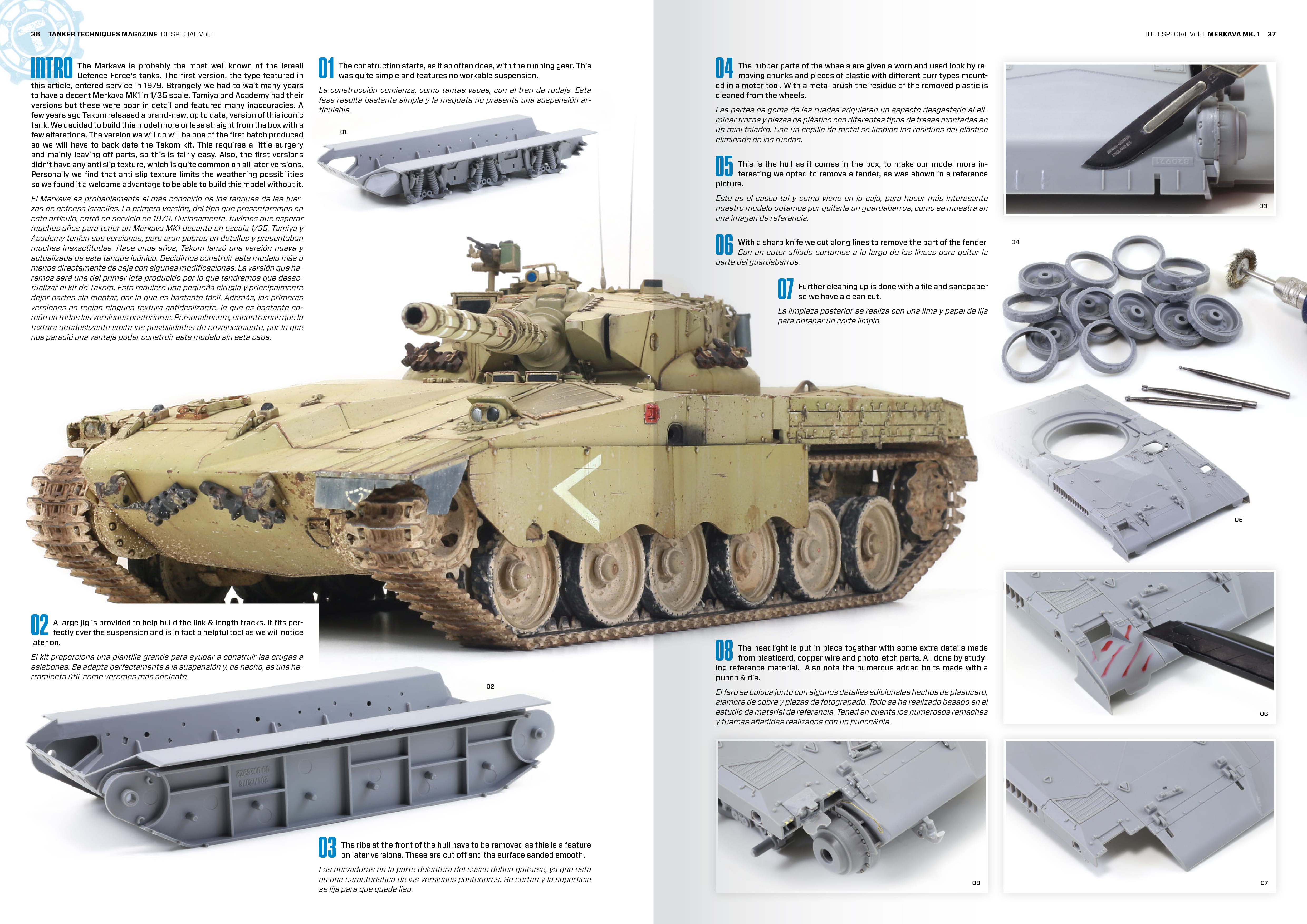 AK Interactive TANKER Special 'IDF Vol.1' - Bilingual