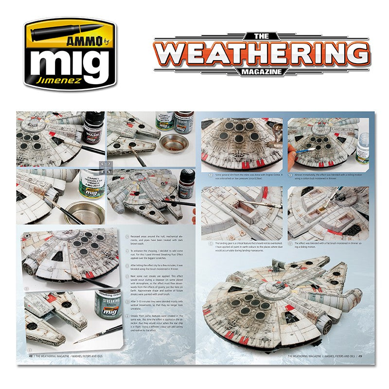 Ammo Mig The Weathering Magazine No 17: Washes, Filters & Oils (English) | 8432074045168