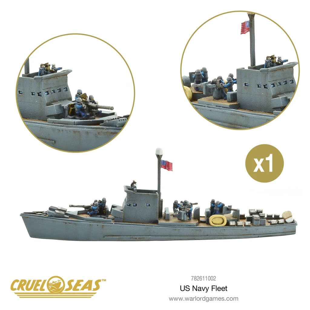 Cruel Seas US Navy Fleet | 5060393709640