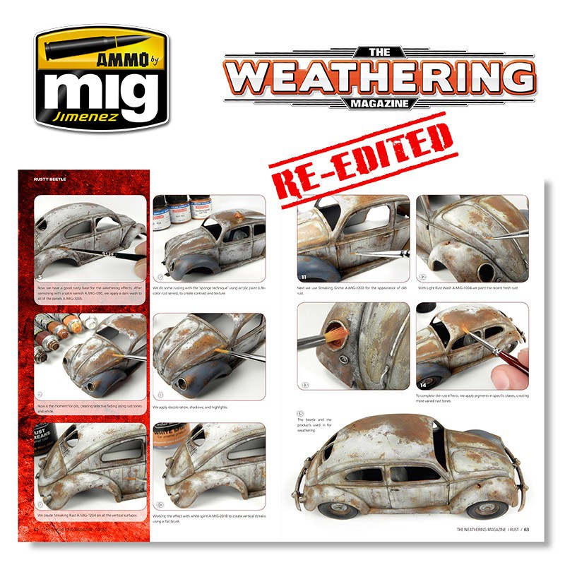 Ammo Mig The Weathering Magazine No 1: Rust (English) | 8432074045007