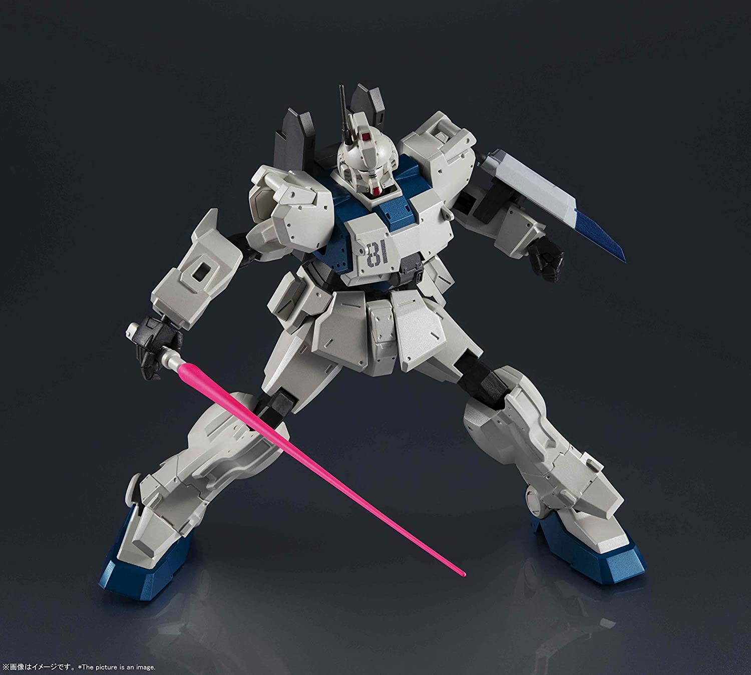 Bandai RX-79[G]Ez-8 Gundam Ez-8 'Mobile Suit Gundam: The 08th MS Team', Bandai Gundam Universe (5.9 Inch approx) | 851365007544