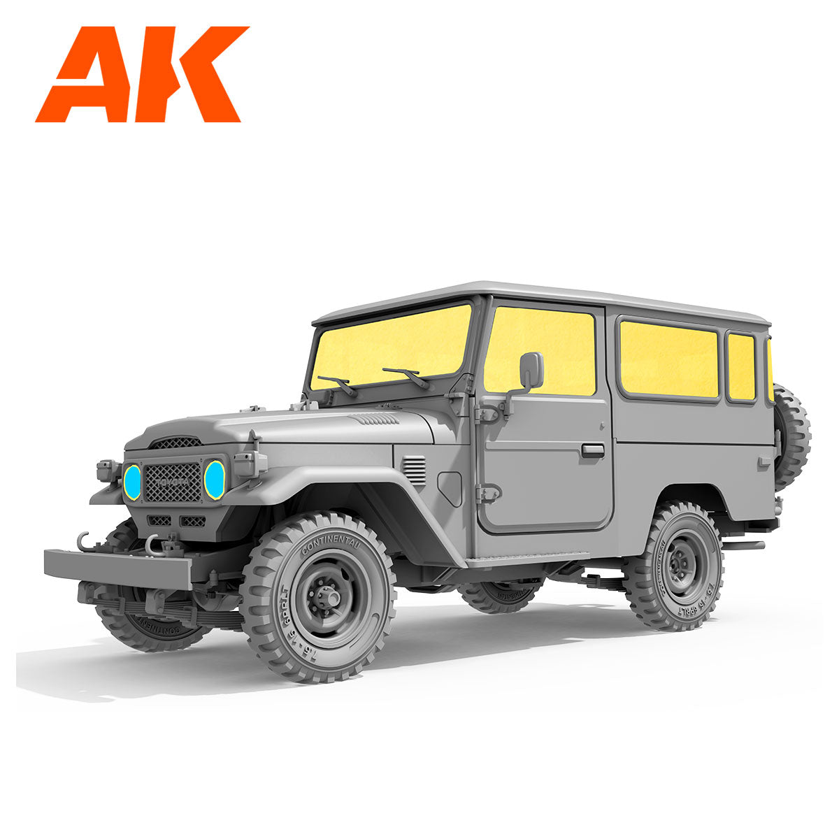 AK Interactive Die-cut Painting Mask (for AK35001) | 8435568333406