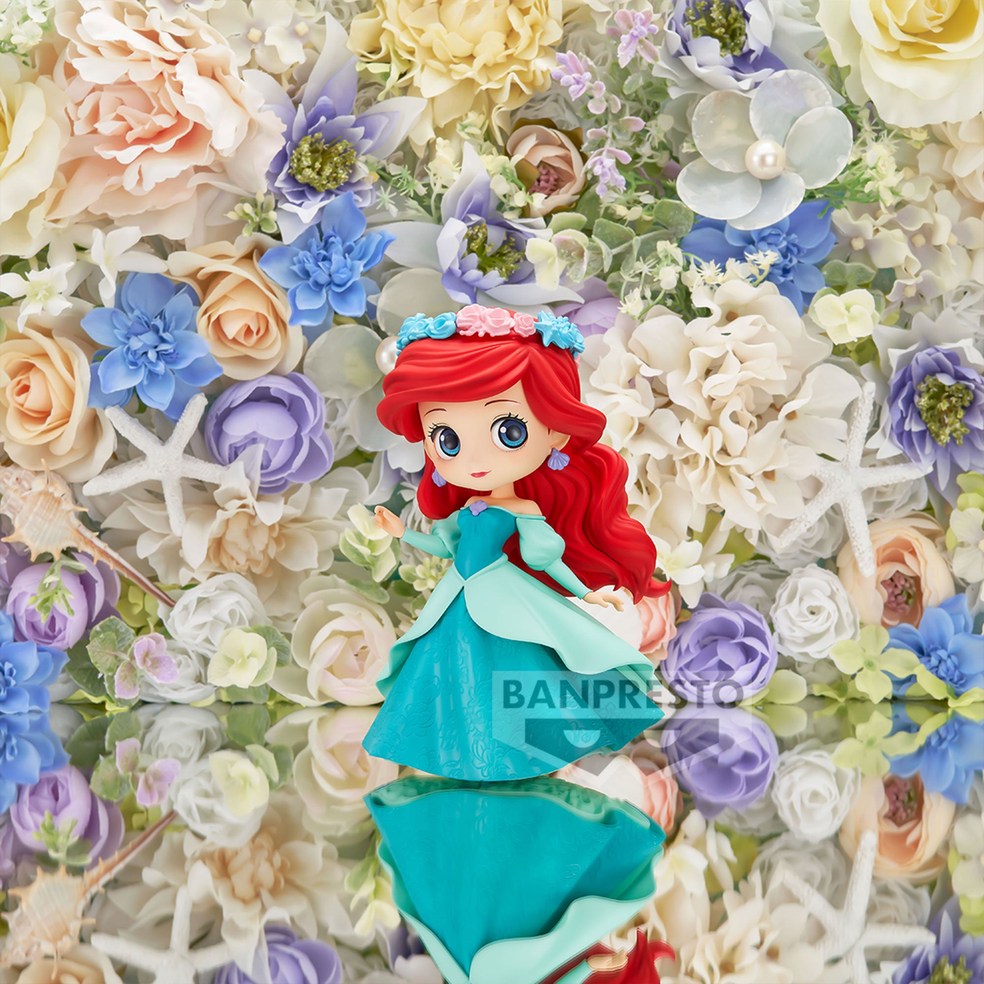 Bandai Spirits X Banpresto Qposket Flower Style - Ariel (ver. A) "Disney Characters" | 4983164190670