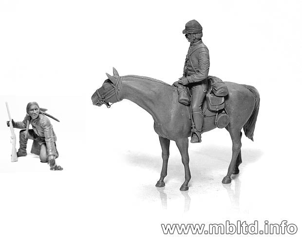 MASTER BOX U.S. Civil War Series: Yankee Scout and Tracker | 4820113080227