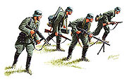 MASTER BOX 1/35 German panzergrenadiers, 1939-1942 | 4820041760161