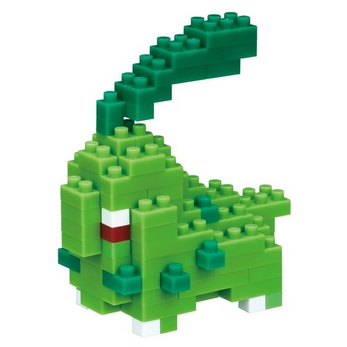 Kawada Chikorita "Pokémon", Nanoblock Pokémon Series (Box/12) | 4972825207222