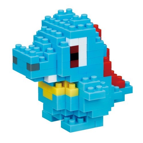 Pokemon - Waninoko - Mini Collection Series, Nanoblock (NBPM_031), Pokémon x Nanoblock(Kawada)
