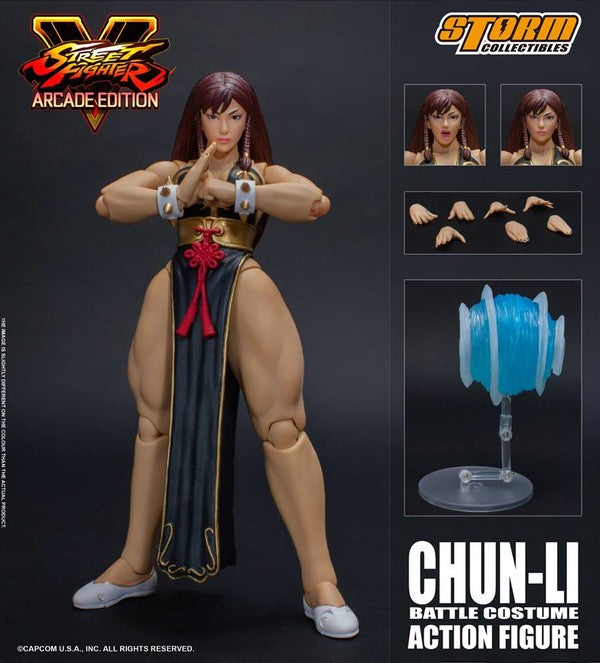 ストリートファイター V - Chun-Li - Battle Costume - 1/12(Storm Collectibles)