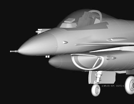 Hobby Boss 1/72 F-16A Fighting Falcon | 6939319202727