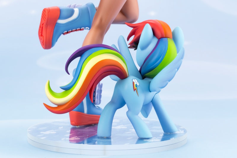 Kotobukiya 1/7 My Little Pony Rainbow Dash Bishoujo Statue, Painted and Assembled Figure Kit