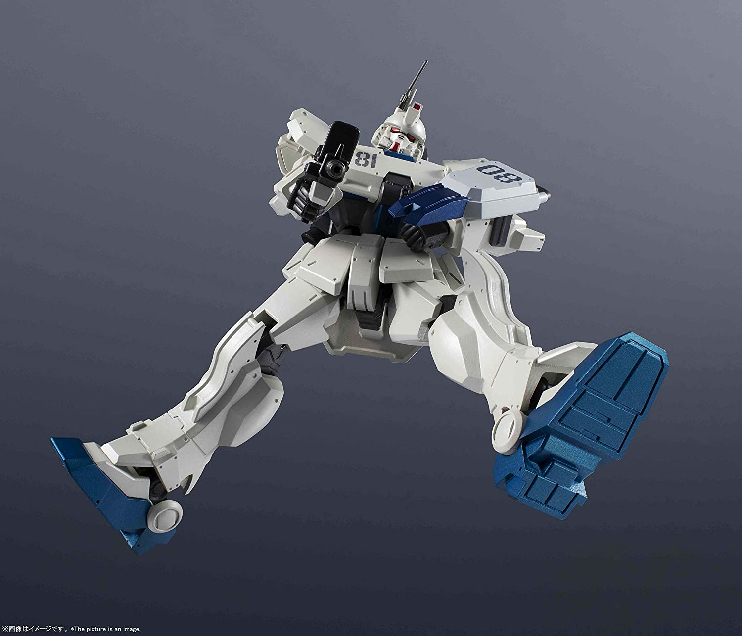 Bandai RX-79[G]Ez-8 Gundam Ez-8 'Mobile Suit Gundam: The 08th MS Team', Bandai Gundam Universe (5.9 Inch approx) | 851365007544