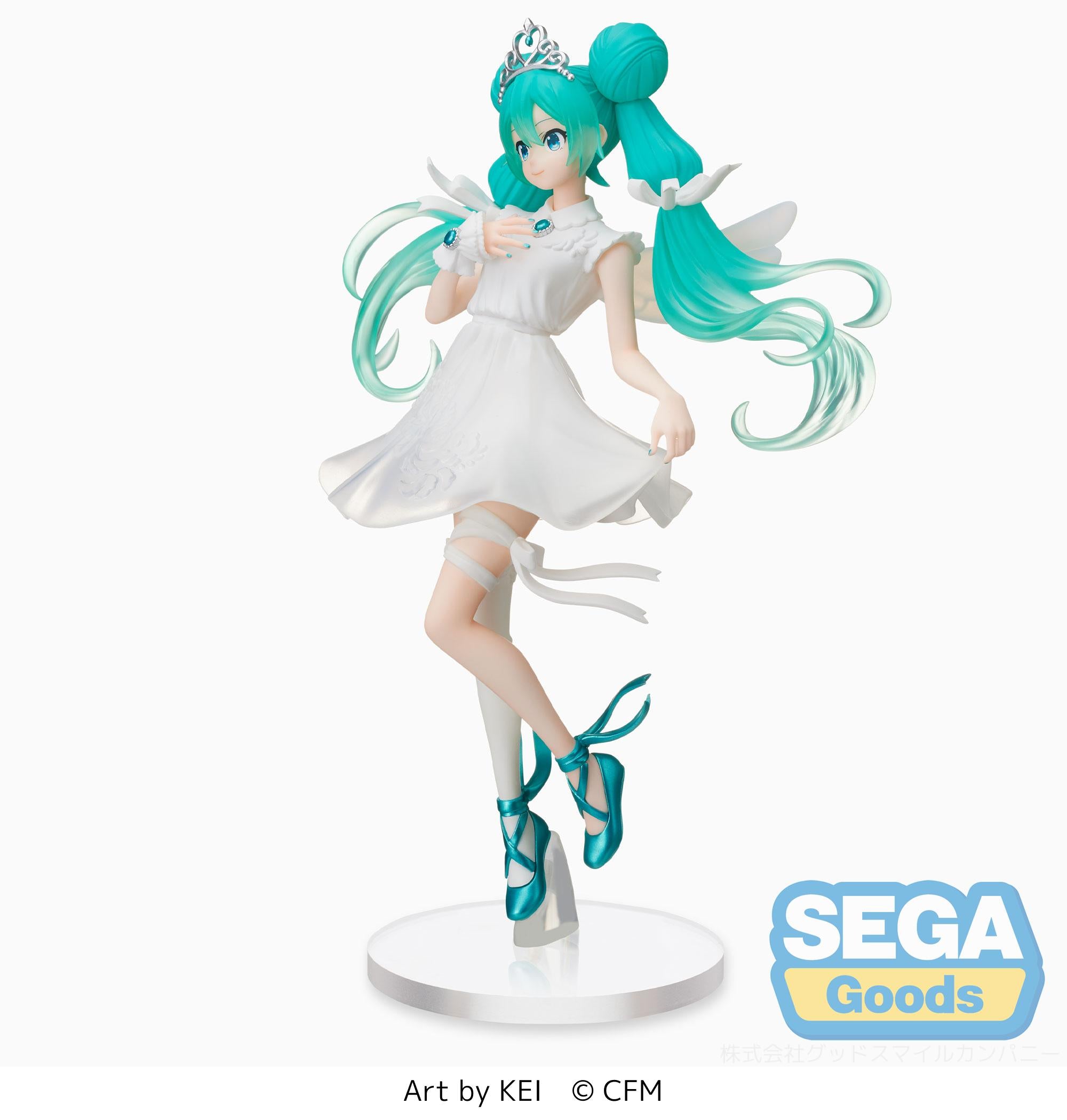 Good Smile Company Hatsune Miku Series Hatsune 15th Anniversary KEI Ver. SPM Figure