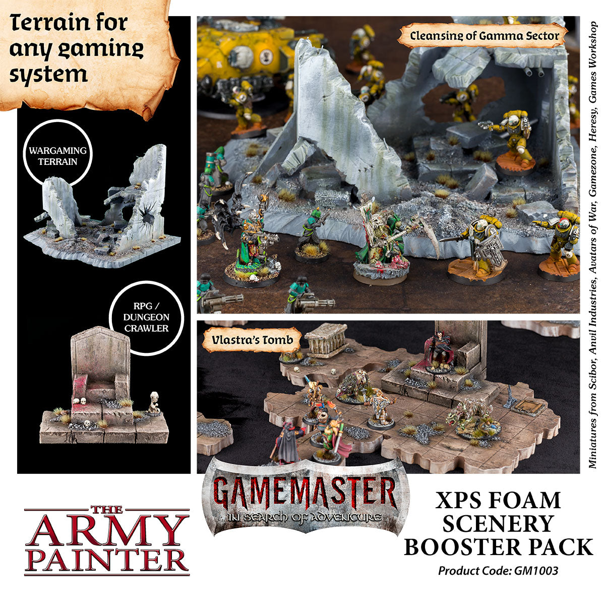 GAMEMASTER XPS Scenery Foam Booster Pack, GM1003 | 5713799100398