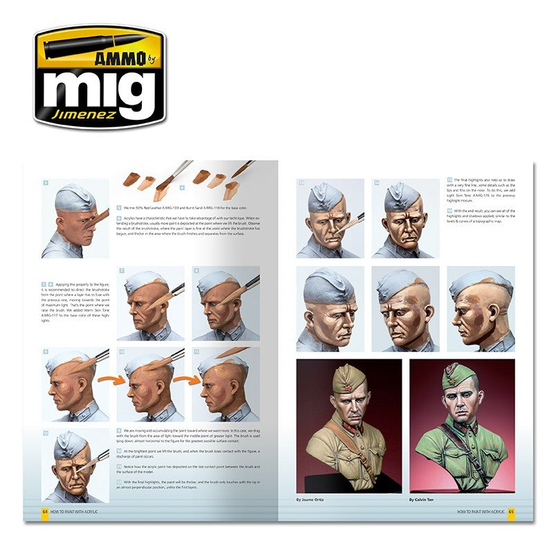 Ammo Mig How to Paint with Acrylics - Ammo Modelling Guide (English)