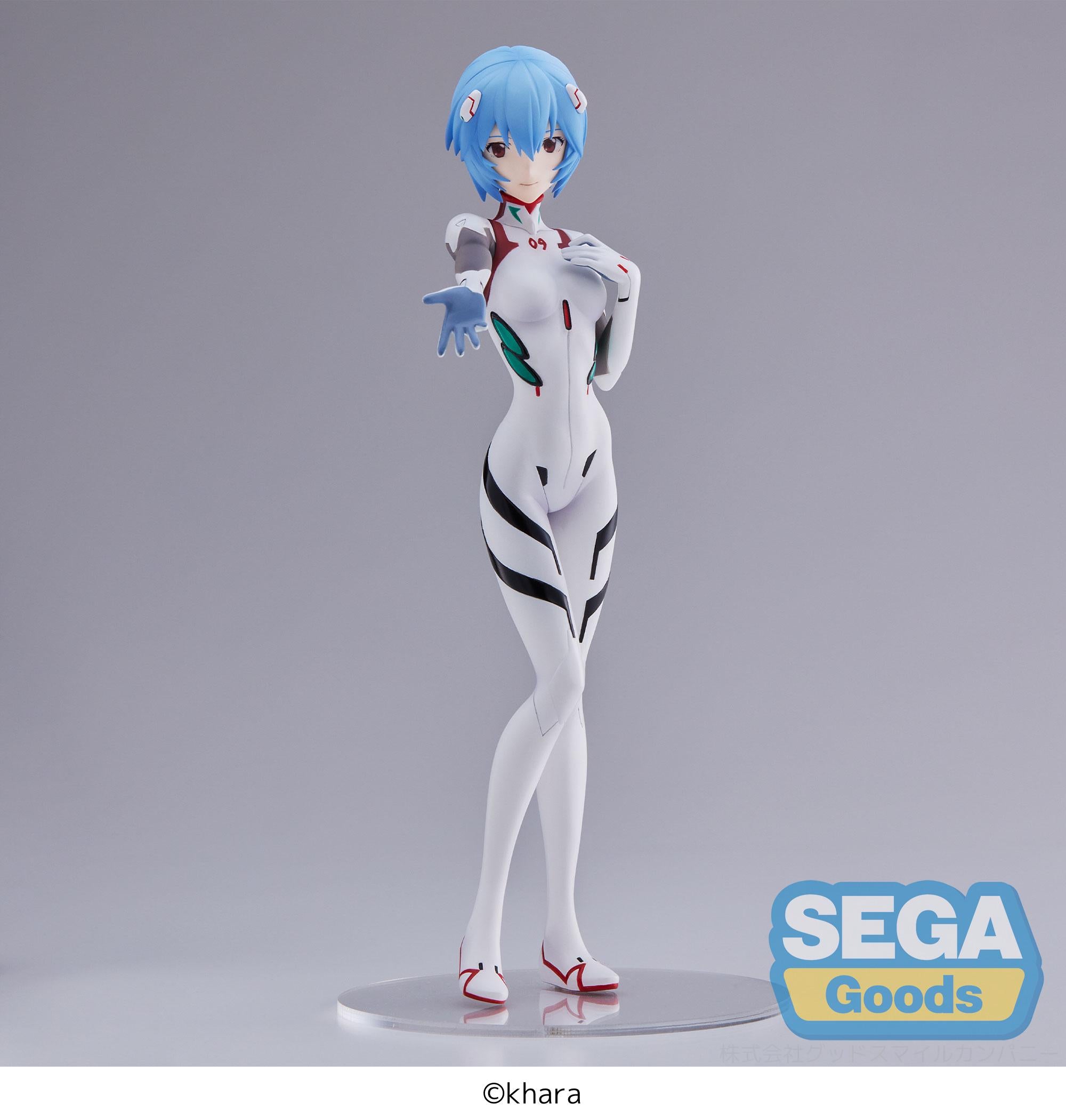 Good Smile Company Evangelion: 3.0+1.0 Thrice Upon a Time Series Tentative Name Rei Ayanami Hand Over/Momentary White SPM Figure