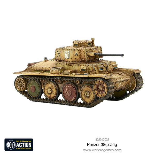 Bolt Action Panzer 38(T) ZUG | 5060393709121