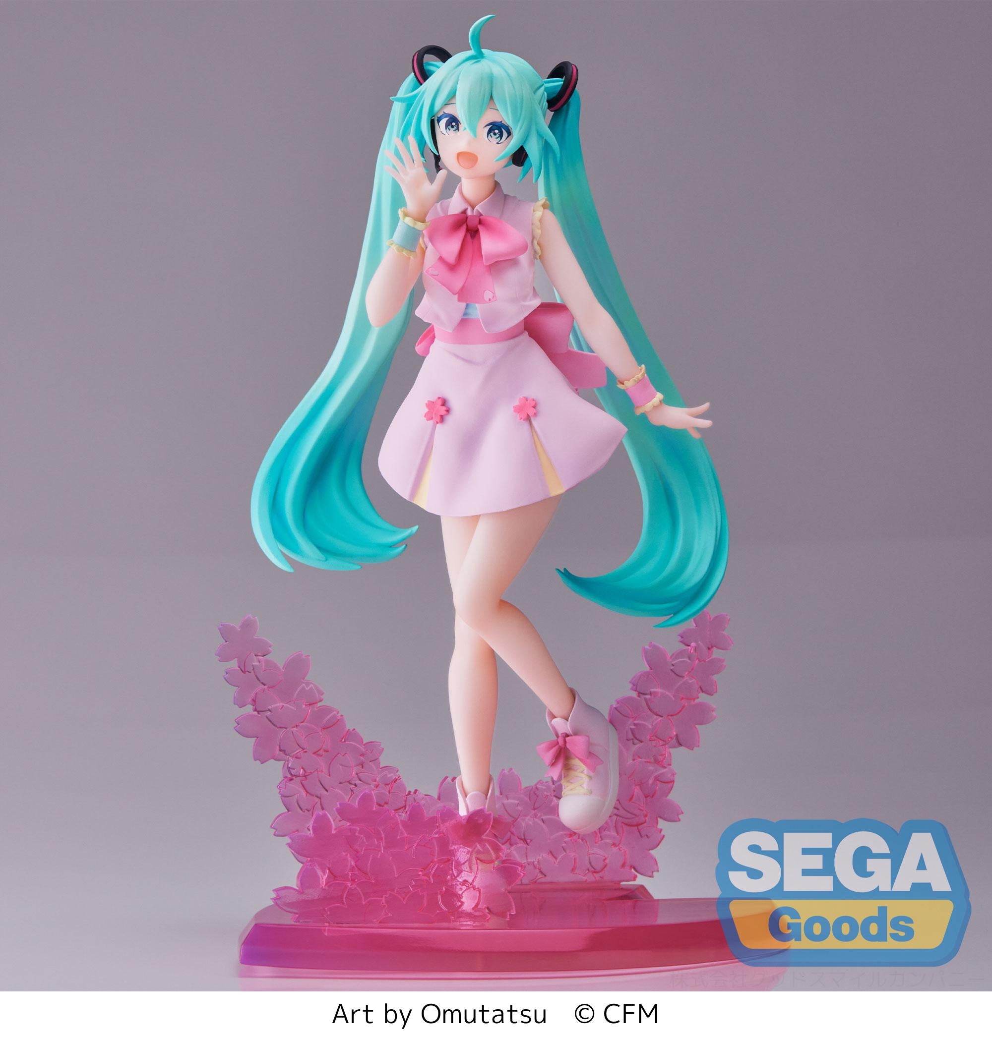Good Smile Company Hatsune Miku Series Sakura Miku Omutatsu Ver. Luminasta Figure