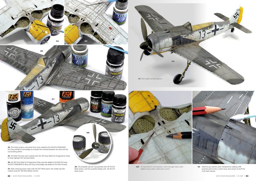 AK Interactive Aces High 16: Normandía Día-D - Spanish [Sale ends when item is out of stock] | 8435568306059