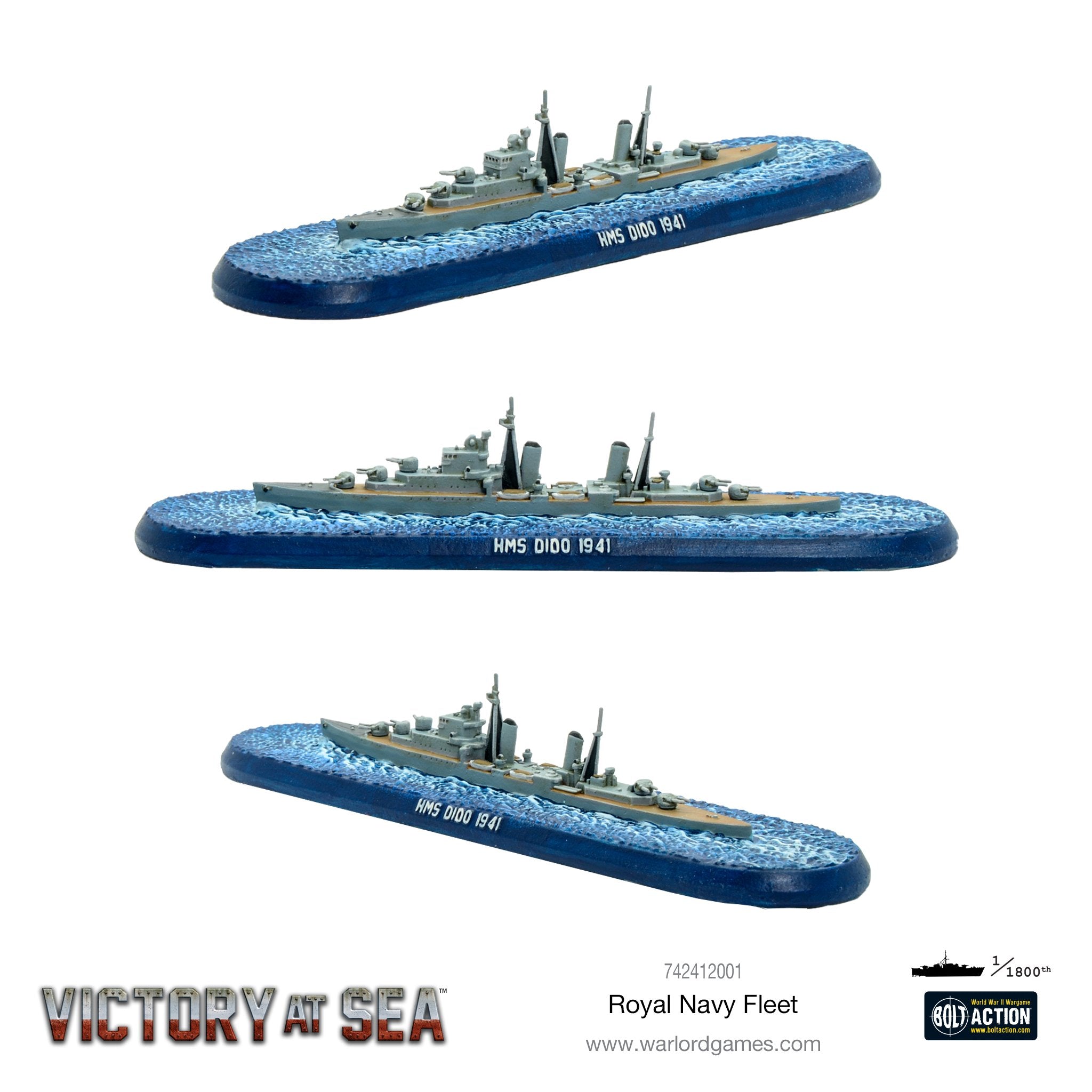 Victory at Sea Royal Navy fleet box | 5060572505933