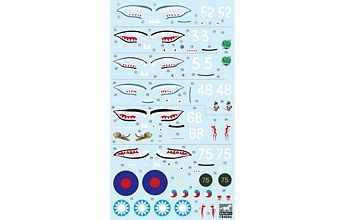 Bronco Models 1/48 Curtiss P-40C(Hawk 81-A2) Fighter -AVG Flying Tigers Aircraft | 6970162330144