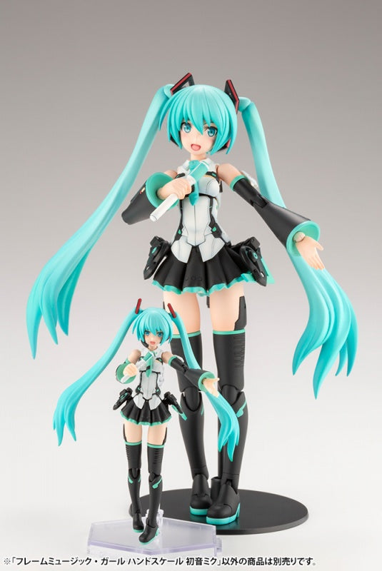 Kotobukiya Hand Scale Hatsune Miku, Frame Arms Girl Action Figure Kit (2.95 Inches)