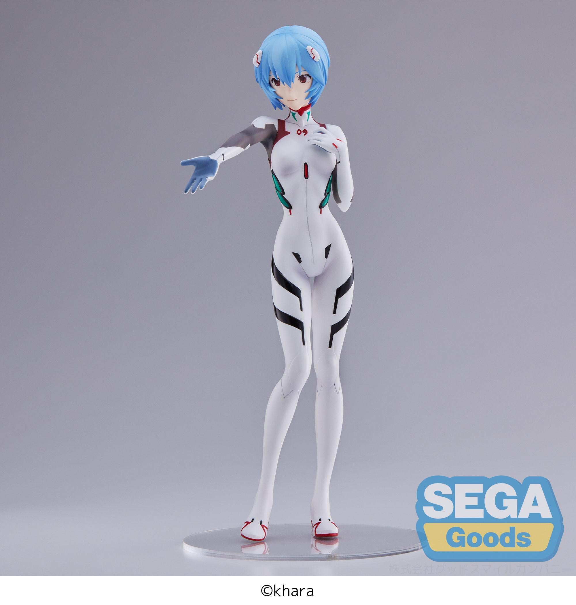Good Smile Company Evangelion: 3.0+1.0 Thrice Upon a Time Series Tentative Name Rei Ayanami Hand Over/Momentary White SPM Figure
