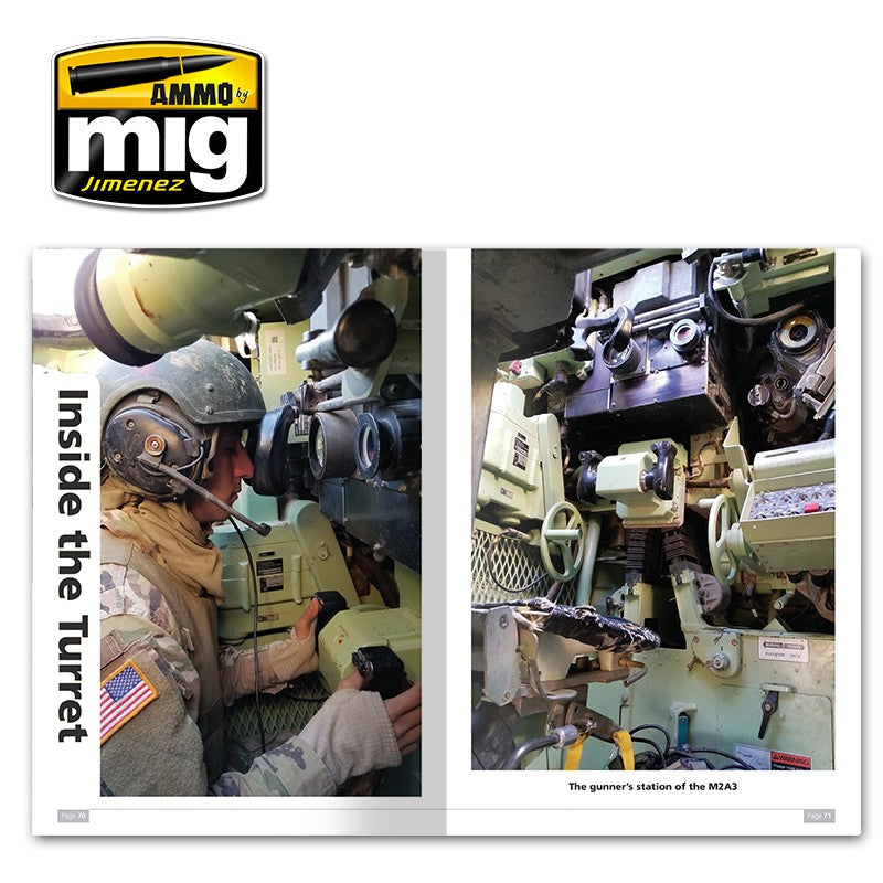 Ammo Mig M2A3 Bradley Fighting Vehicle in Europe - In Detail Vol. 2 (English)