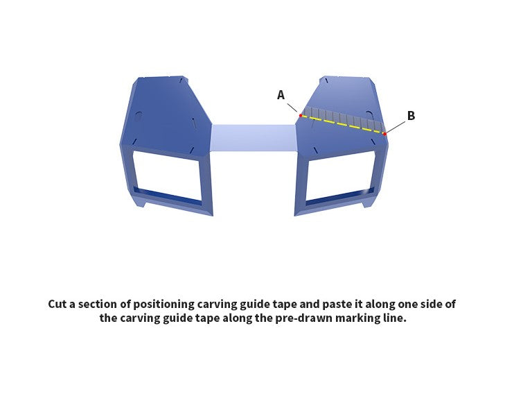 DSPIAE Hard Edged Carving Tape with Adhesive Back 7mm x 30m (for Panel Lines) | 6970845560981