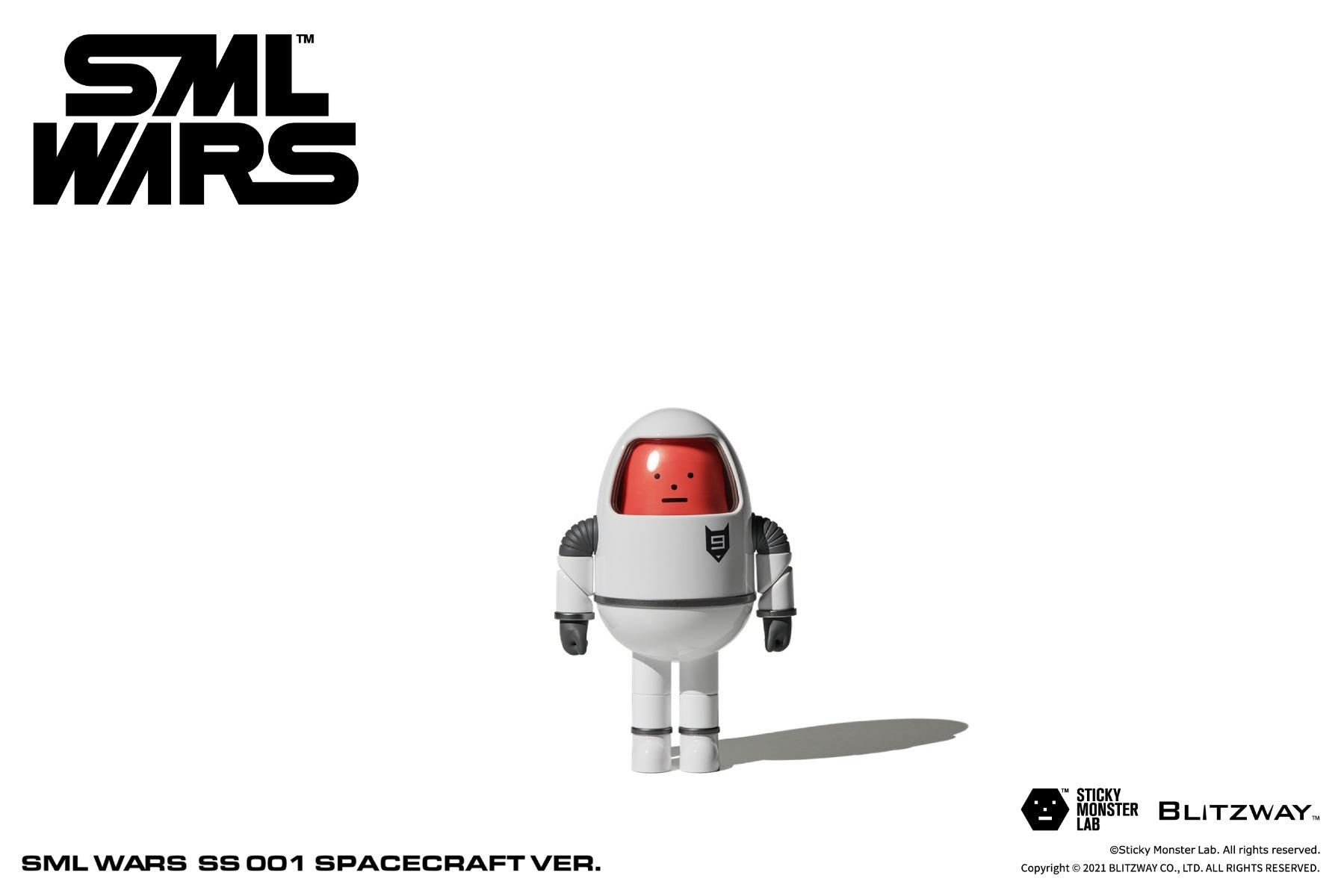 Blitzway Non Scale Art Toy SS 001 Spacecraft Ver. 'SML Wars'