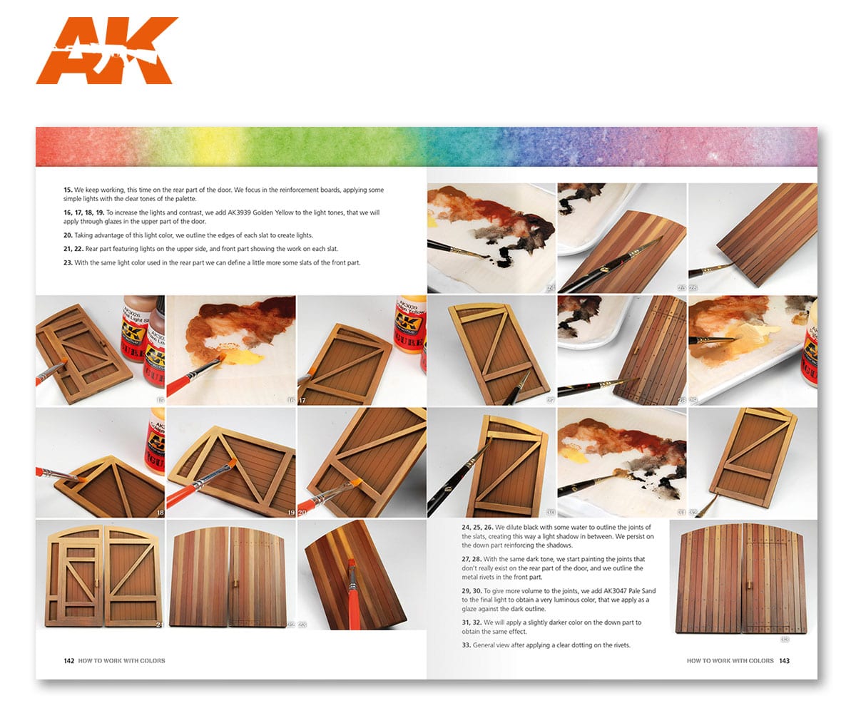 AK Interactive Cómo Trabajar con Colores y Transiciones con Acrílicos - Spanish [Sale ends when item is out of stock] | 8435568305717