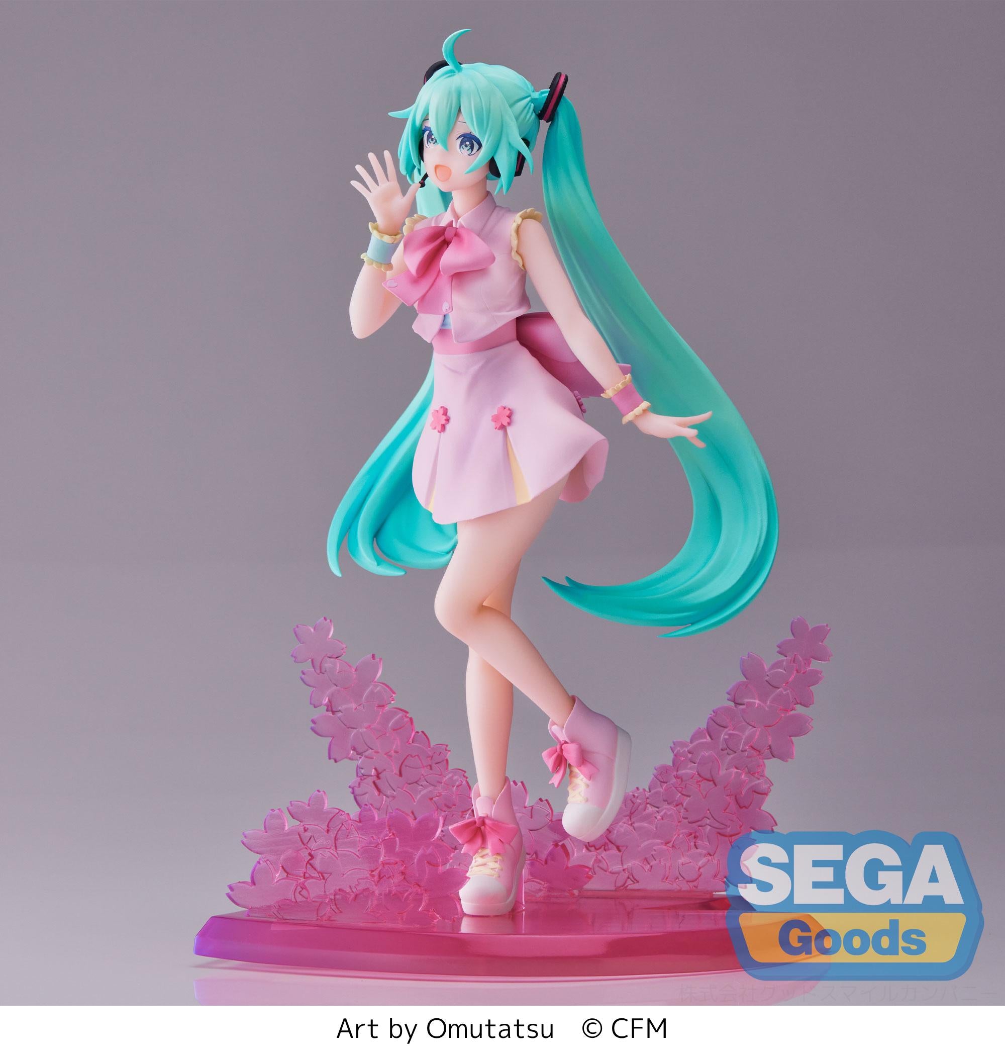 Good Smile Company Hatsune Miku Series Sakura Miku Omutatsu Ver. Luminasta Figure