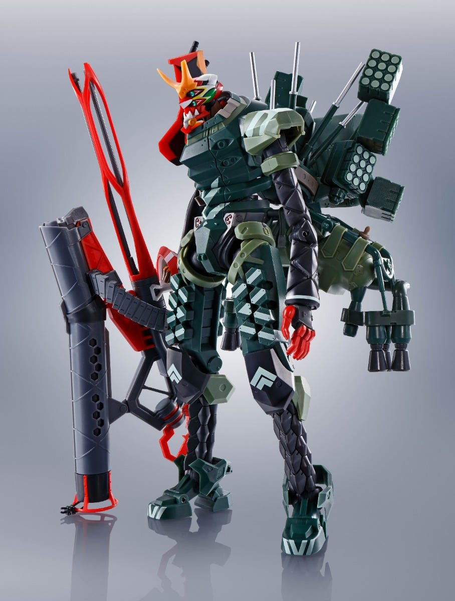 Bandai Spirits, The Robot Spirits New Eva-02 Alpha Evangelion:3.0 & 1.0 Thrice Upon A Time, (Side Eva)