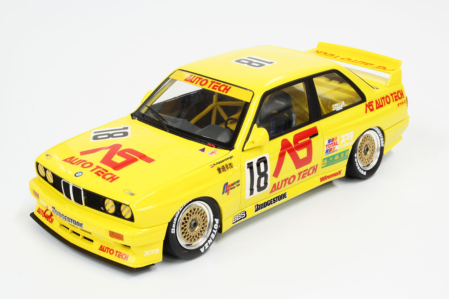 Platz NuNu 1/24 BMW M3 E30 Gr.A 91 AUTO TECH, Vehicle | 4545782085686
