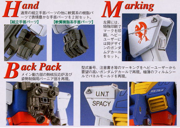 Bandai RX-78-2 Gundam 'Mobile Suit Gundam', Bandai MG 1/100 - P-REX Hobby