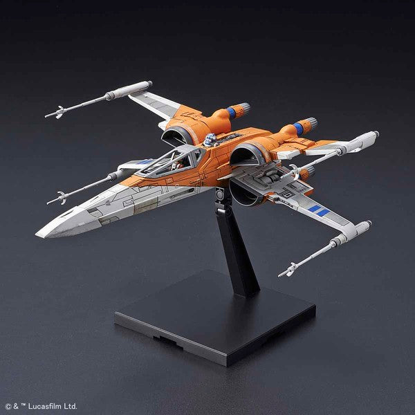 Bandai Poe X-Wing Fighter (Rise of Skywalker Ver.) 'Star Wars', Bandai Spirits 1/72 Vehicle Model | 4573102583123