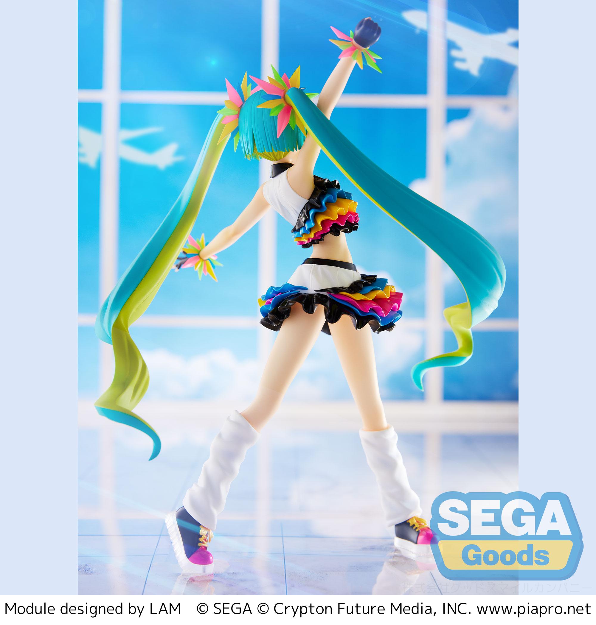Good Smile Company Hatsune Miku Series Figurizm Project Diva Mega39's Hatsune Miku - Catch the Wave Figure