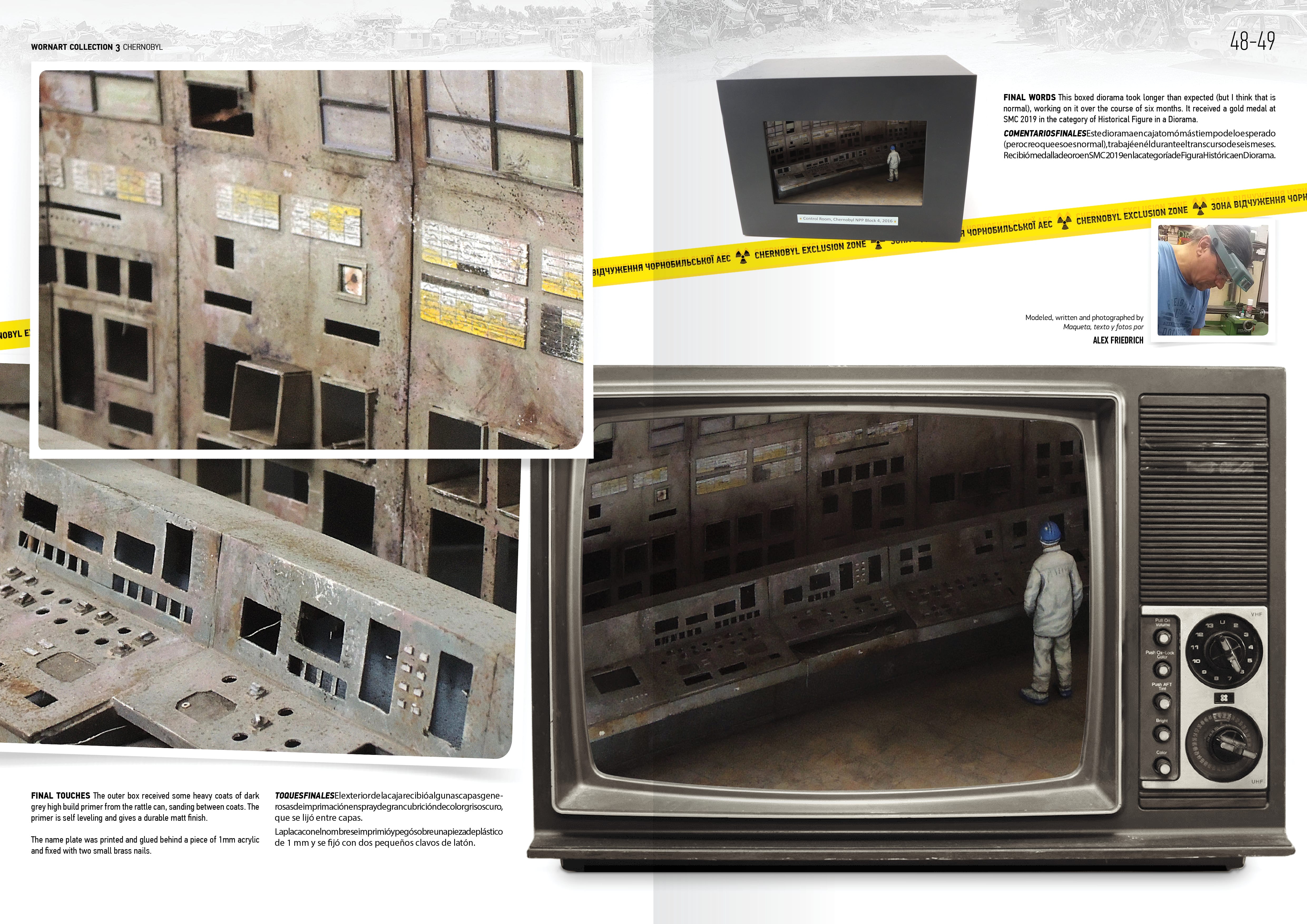 AK Interactive Worn Art Collection #03 Chernobyl - Bilingual | 8435568312821