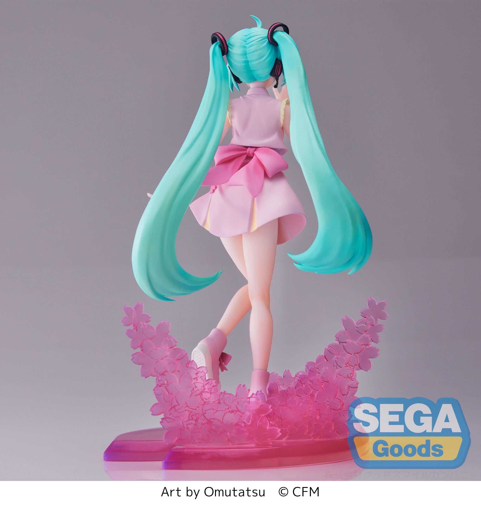 Good Smile Company Hatsune Miku Series Sakura Miku Omutatsu Ver. Luminasta Figure