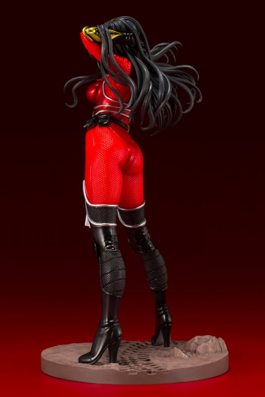 Kotobukiya 1/7 G.I. Joe Baroness The Crimson Strike Team Bishoujo Statue, Printed and Assembled Figure Kit (Limited Version)