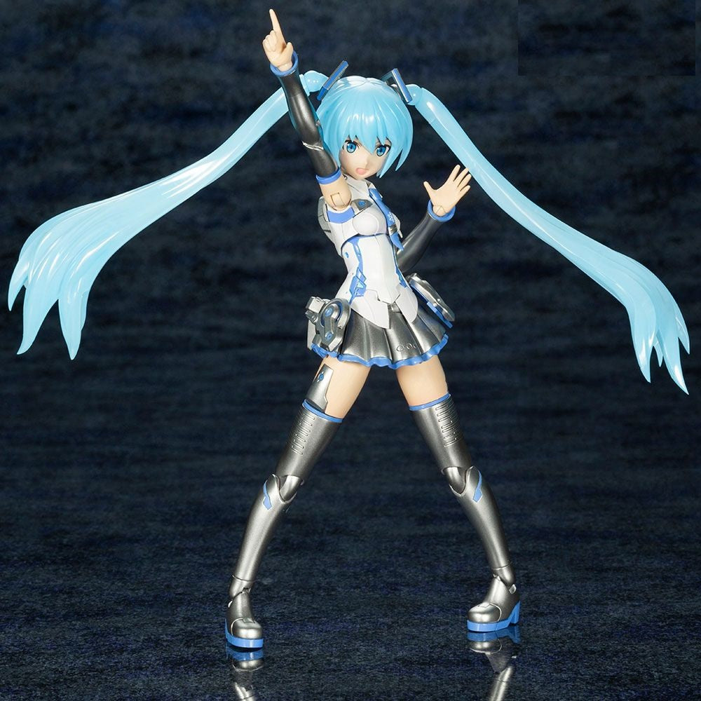 Kotobukiya Frame Music Girl Snow Miku  Figure Kit, Non Scale