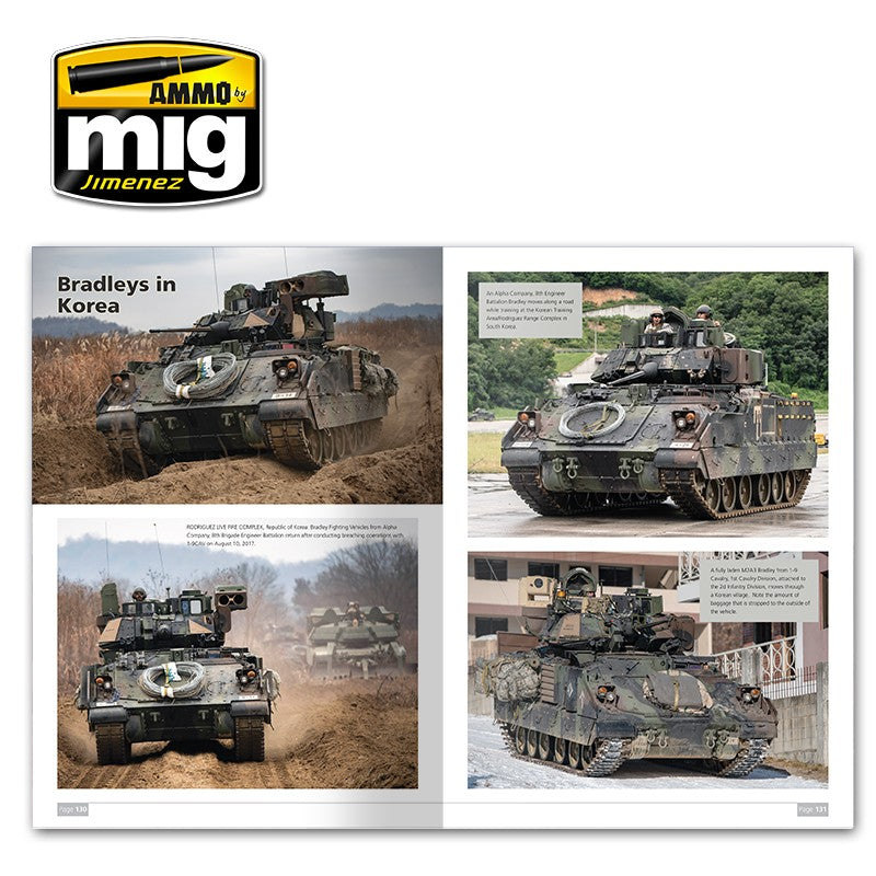 Ammo Mig M2A3 Bradley Fighting Vehicle in Europe - In Detail Vol. 2 (English)