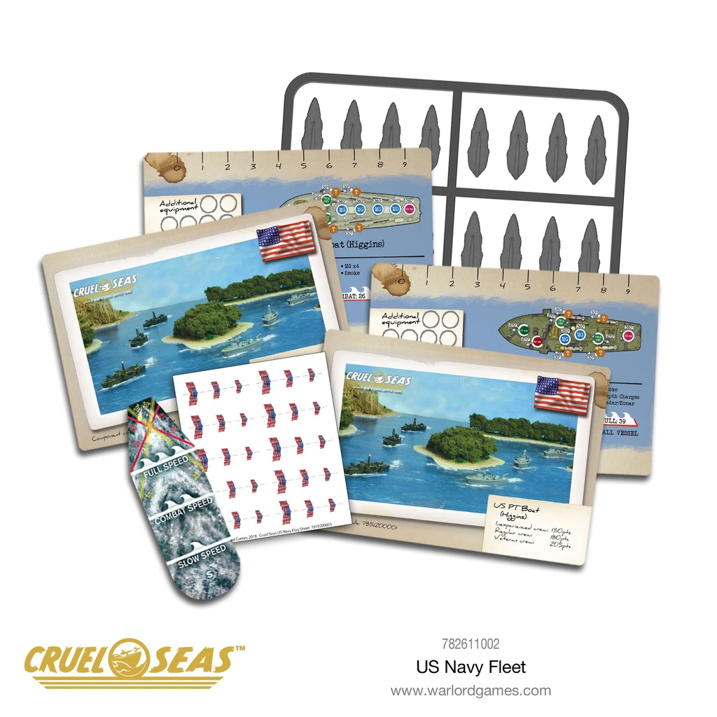 Cruel Seas US Navy Fleet | 5060393709640